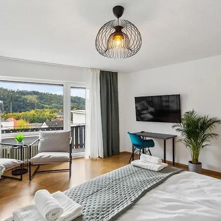 Dd Homes Lahnblick 02 - Naehe Therme, Balkon, Smart Tv 아파트 *